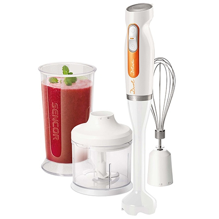 Mixere și Blendere - SET BLENDER DE MANA 2 VITEZE 600W ALB SENCOR