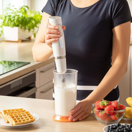 SET BLENDER DE MANA 2 VITEZE 800W ALB SENCOR [3]