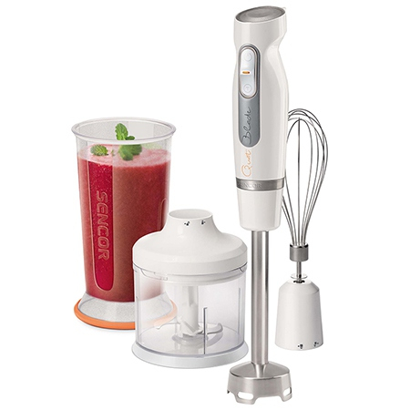 Mixere și Blendere - SET BLENDER DE MANA 2 VITEZE 800W ALB SENCOR