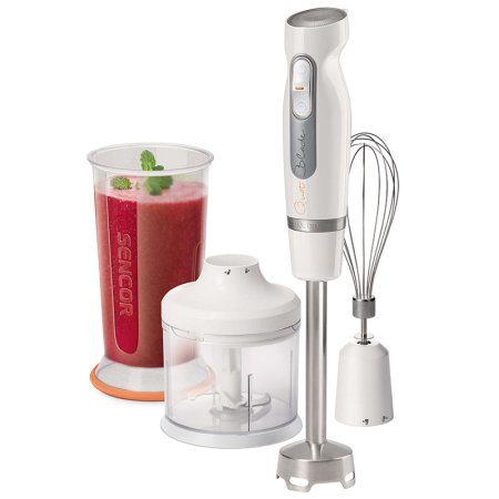 SET BLENDER DE MANA 2 VITEZE 800W ALB SENCOR [1]