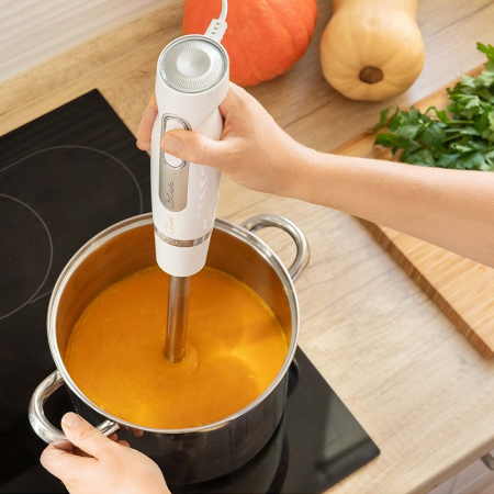 SET BLENDER DE MANA 2 VITEZE 800W ALB SENCOR [2]