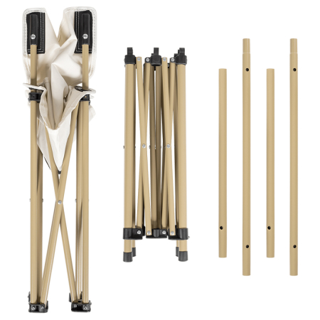 SET CAMPING MASA+4 SCAUNE METALICE PLIABIL REBEL ACTIVE [7]