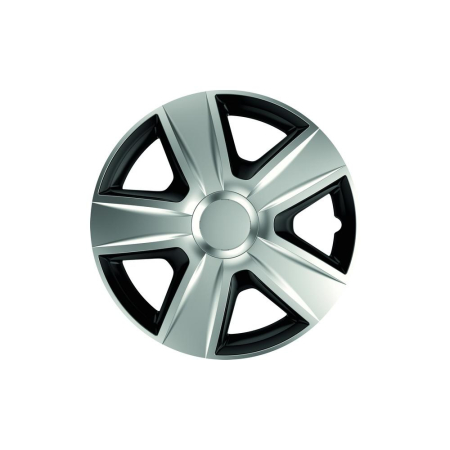 JANTE SI CAPACE - SET CAPACE ROTI 16` SILVER&BLACK ESPRIT