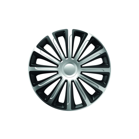 CAPACE CENTRALE - SET CAPACE ROTI 16` SILVER&BLACK TREND