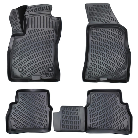ACCESORII DE INTERIOR - SET COVORASE AUTO CAUCIUC UMBRELLA PENTRU FIAT DOBLO (FACELIFT) 2015-2022