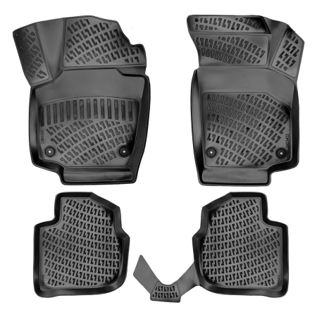 ACCESORII DE INTERIOR - SET COVORASE AUTO CAUCIUC UMBRELLA PENTRU SKODA RAPID 2012-2022
