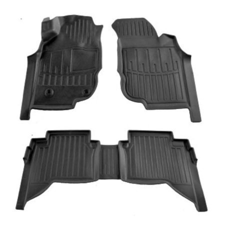 ACCESORII DE INTERIOR - SET COVORASE AUTO CAUCIUC UMBRELLA PENTRU TOYOTA HILUX VII (CREW CAB) (20042015)