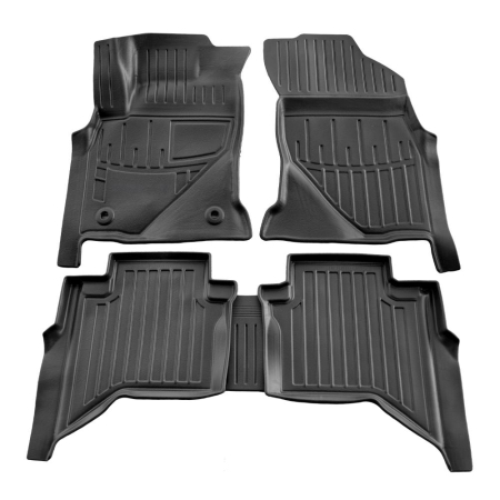 ACCESORII DE INTERIOR - SET COVORASE AUTO CAUCIUC UMBRELLA PENTRU TOYOTA HILUX VIII (CREW CAB) (2015-)