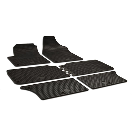 ACCESORII DE INTERIOR - SET COVORASE AUTO CAUCIUC UMBRELLA PENTRU VW SHARAN (1996 -2009); SEAT ALHAMBRA (1996-2009) - 6 PCS