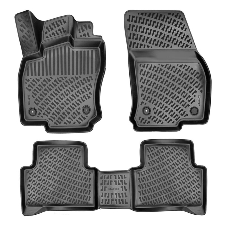 Accesorii auto - SET COVORASE AUTO CAUCIUC UMBRELLA PENTRU VW TOURAN II (5T) 2015-