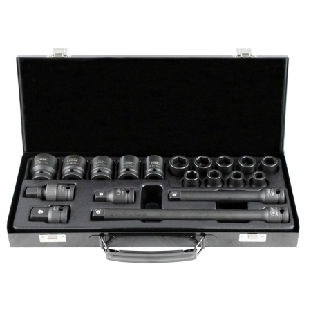 SCULE SI ECHIPAMENTE ATELIER - SET DE 14 TUBULARE DE IMPACT SCURTE 1/2` JBM