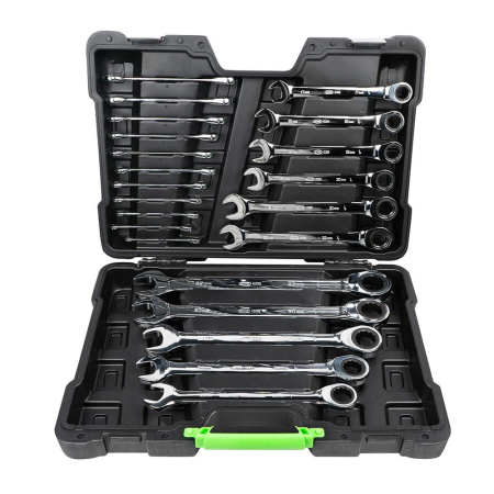 SCULE SI ECHIPAMENTE ATELIER - SET DE 22 CHEI COMBINATE CU RATCHET