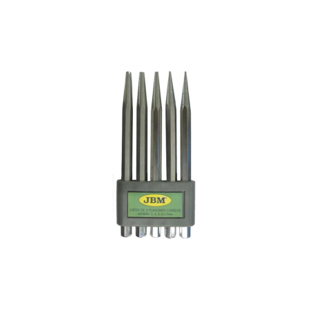 SCULE MECANICE - SET DE 5 DORNURI CONICE JBM