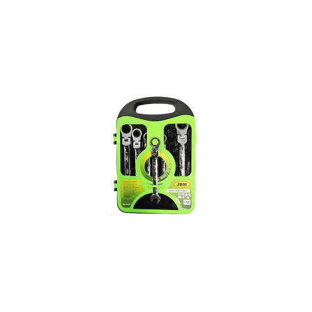 SCULE SI ECHIPAMENTE ATELIER - SET DE 7 CHEI COMBINATE CU CLICHET SI CAP ROTATIV JBM