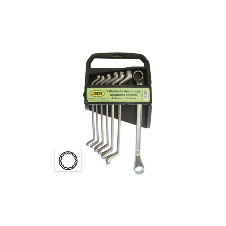 SCULE MECANICE - SET DE 7 CHEI INELARE CU COT JBM