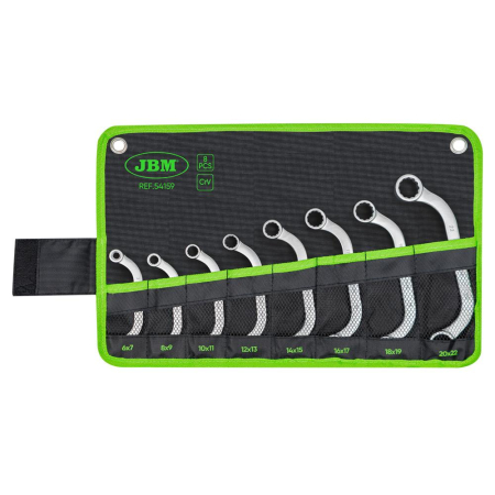 SCULE MECANICE - SET DE 8 CHEI INELARE SEMILUNA JBM