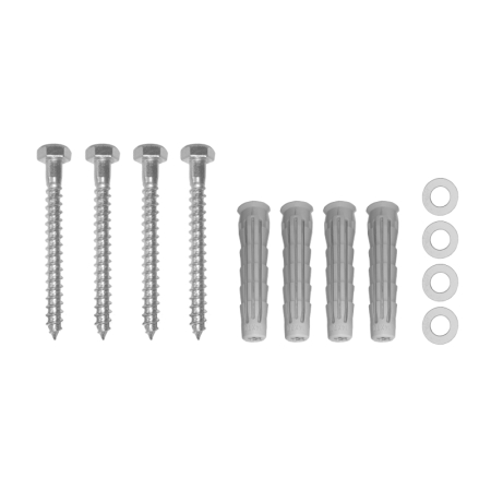 SET FIXARE RACKURI PE PERETE 14 X 70MM ELEMAT [1]