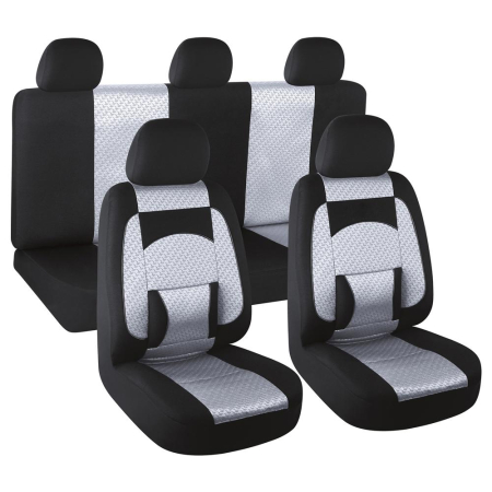 HUSE PENTRU SCAUNE - SET HUSE SCAUN COMFORT GRI