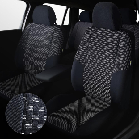 HUSE PENTRU SCAUNE - SET HUSE SCAUN FIT UMBRELLA PENTRU DACIA DUSTER 1 (2010-2018) (BANCHETA FRACTIONATA)