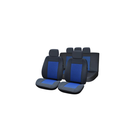 ACCESORII DE INTERIOR - SET HUSE SCAUN LUX - ALBASTRU