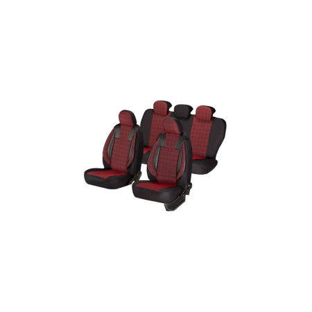 HUSE PENTRU SCAUNE - SET HUSE SCAUN LUXURY ROSU