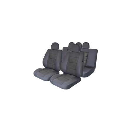 ACCESORII DE INTERIOR - SET HUSE SCAUN PREMIUM LUX GRI UMB1