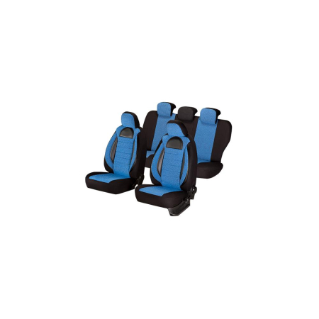 HUSE PENTRU SCAUNE - SET HUSE SCAUN RACING ALBASTRU