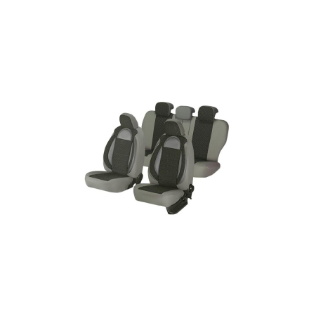 HUSE PENTRU SCAUNE - SET HUSE SCAUN RACING GRI
