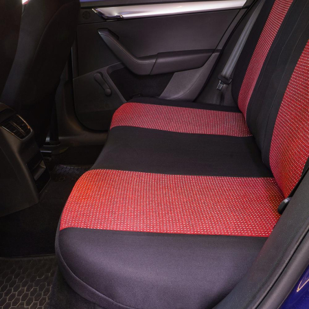 SET HUSE SCAUN RACING ROSU [3]