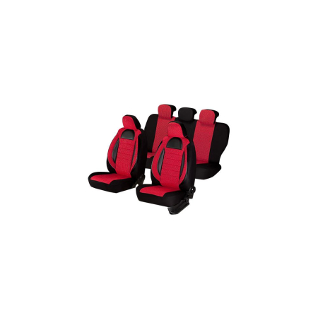 HUSE PENTRU SCAUNE - SET HUSE SCAUN RACING ROSU
