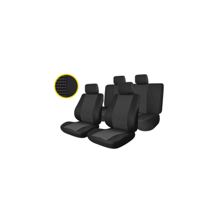 HUSE PENTRU SCAUNE - SET HUSE SCAUN TRAFFIC - NEGRU 003