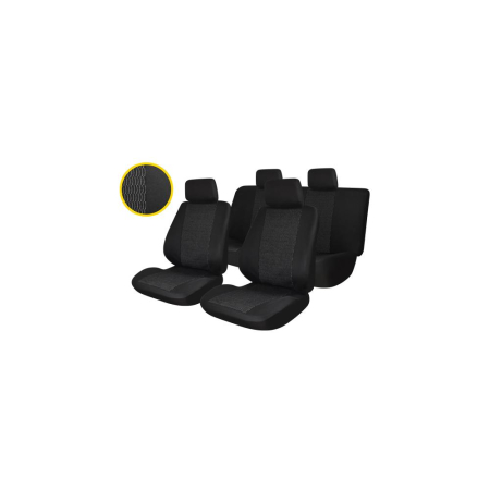 HUSE PENTRU SCAUNE - SET HUSE SCAUN TRAFFIC - NEGRU 007