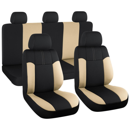 HUSE PENTRU SCAUNE - SET HUSE SCAUN TREND BEJ
