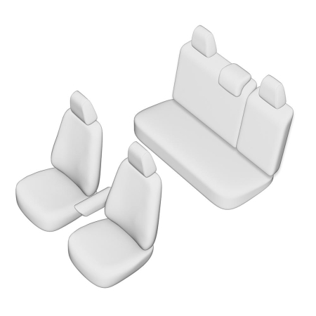 SET HUSE SCAUN UMBRELLA PENTRU DACIA SANDERO 2021- (BANCHETA FRACTIONATA) [1]