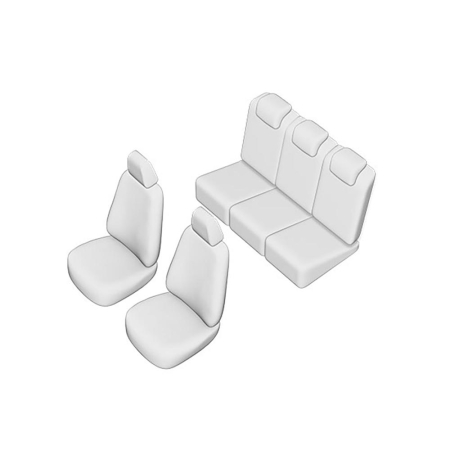 SET HUSE SCAUN UMBRELLA PENTRU FORD C-MAX 2010-2019 (SCAUNE INDIVIDUALE SPATE) CU TETIERE IN FORMA DE L [1]