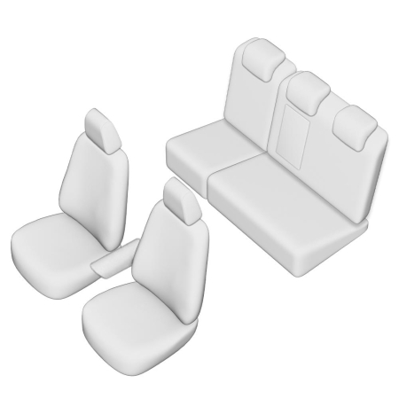 SET HUSE SCAUN UMBRELLA PENTRU FORD FOCUS 2010-2018 (BANCHETA FRACTIONATA) [1]