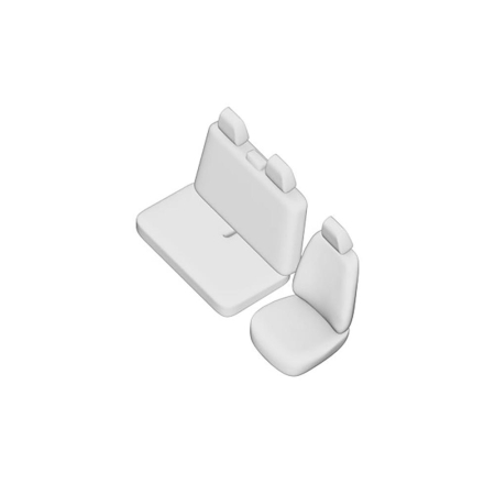 SET HUSE SCAUN UMBRELLA PENTRU RENAULT TRAFIC (2+1) 2004-2014 [1]