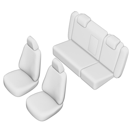 SET HUSE SCAUN UMBRELLA PENTRU SKODA OCTAVIA II 2006-2009 (BANCHETA FRACTIONATA) TIP 2 CU TETIERE SPATE IN FORMA DE L [1]