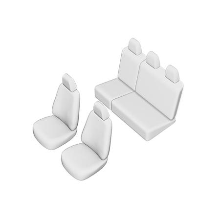 SET HUSE SCAUN UMBRELLA PENTRU VW CADDY 2004-2015 (BANCHETA FRACTIONATA) [1]