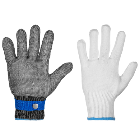 SET MANUSA REZISTENTA LA TAIERE INOX/BUMBAC L REBEL [3]