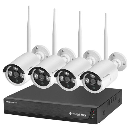 PC, periferice - SET NVR SUPRAVEGHERE VIDEO WIFI 4 CAMERE TUYA C200