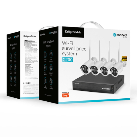 SET NVR SUPRAVEGHERE VIDEO WIFI 4 CAMERE TUYA WI-FI 6 [11]