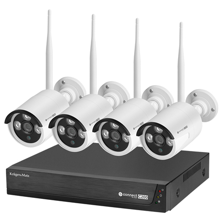 Retelistica & supraveghere - SET NVR SUPRAVEGHERE VIDEO WIFI 4 CAMERE TUYA WI-FI 6
