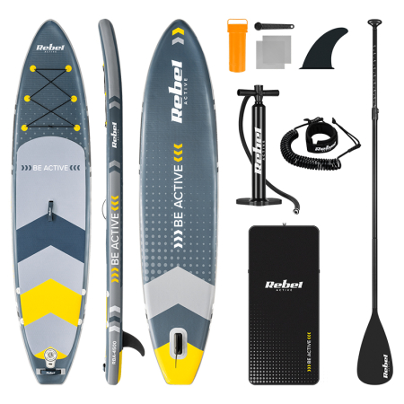 SET PLACA GONFLABILA STAND UP PADDLE 350X80X15 CM [1]