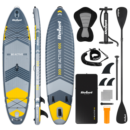 SET PLACA GONFLABILA STAND UP PADDLE SCAUN 335X84X15 CM [1]