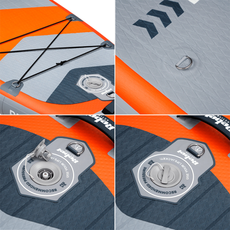 SET PLACA GONFLABILA STAND UP PADDLE SCAUN 335X84X15 CM [2]