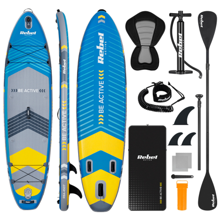 SET PLACA GONFLABILA STAND UP PADDLE SCAUN 335X84X15 CM [1]
