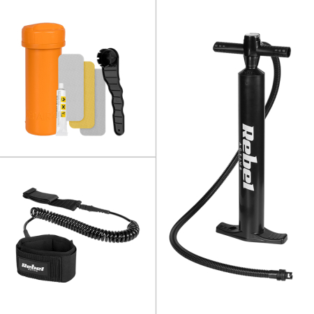 SET PLACA GONFLABILA STAND UP PADDLE SUP 381X81X15CM [8]