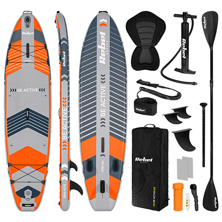 Rebel Active - SET PLACA GONFLABILA STAND UP PADDLE SUP PRO REBEL ACTI