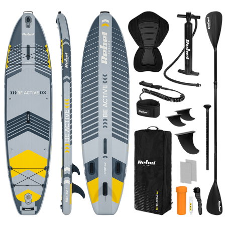 SET PLACA GONFLABILA STAND UP PADDLE SUP PRO REBEL ACTI [1]